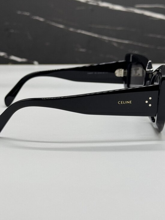 NEW CELINE CL40277I 01A SUNGLASSES BLACK WOMEN EYEWEAR CELINE